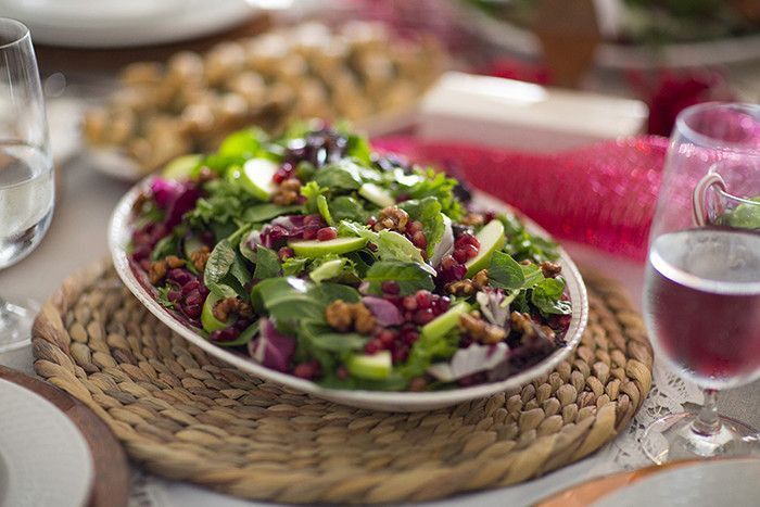 Publix Christmas Dinner
 Pear & Pomegranate Salad Try this salad recipe from
