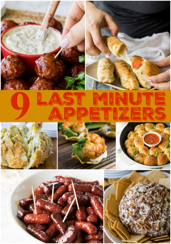 Quick And Easy Christmas Appetizers
 9 Last Minute Appetizers I Wash You Dry