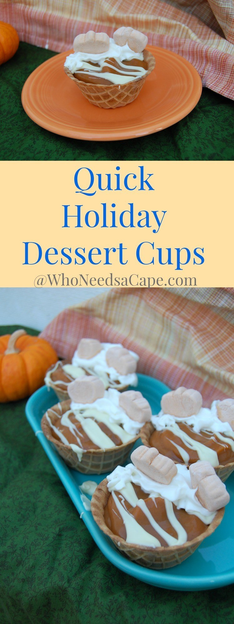 Quick Christmas Desserts
 Quick Holiday Dessert Cups Who Needs A Cape