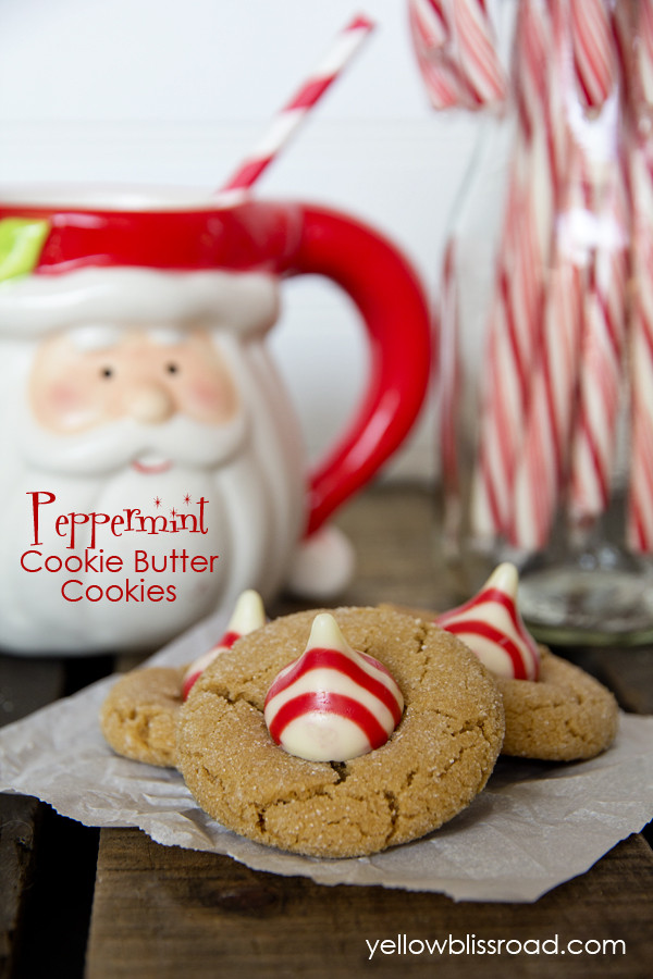 Quick Easy Christmas Cookies
 Peppermint Cookie Butter Cookies
