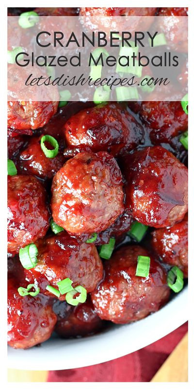 Quick Thanksgiving Appetizers
 Quick Cranberry Glazed Meatballs Recipe