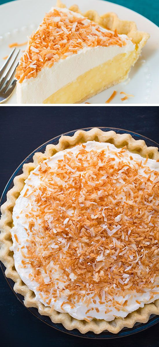 Quick Thanksgiving Desserts
 Coconut Cream Pie