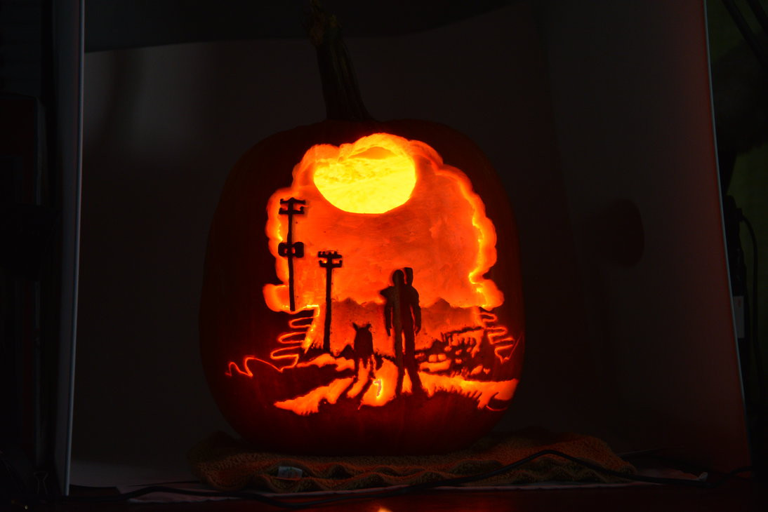 Radioactive Pumpkin Seeds Fallout 76
 Fallout 3 Pumpkin by DJdrummer on DeviantArt