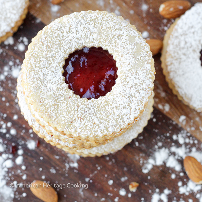 Raspberry Christmas Cookies
 Traditional Raspberry Linzer Cookies Christmas Cookies