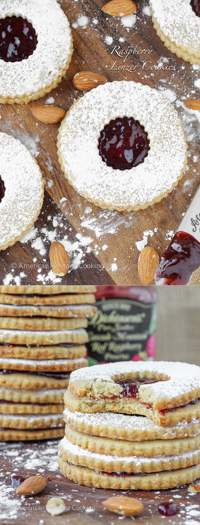 Raspberry Christmas Cookies
 Traditional Raspberry Linzer Cookies Christmas Cookies