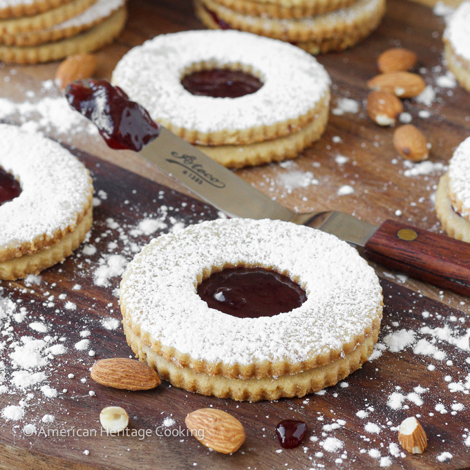 Raspberry Christmas Cookies
 Traditional Raspberry Linzer Cookies Christmas Cookies