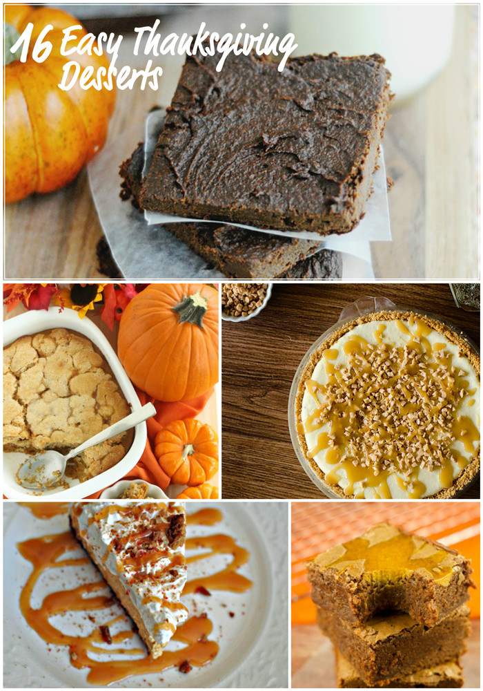 Recipe For Thanksgiving Dessert
 Easy Thanksgiving Dessert Recipes – April Golightly