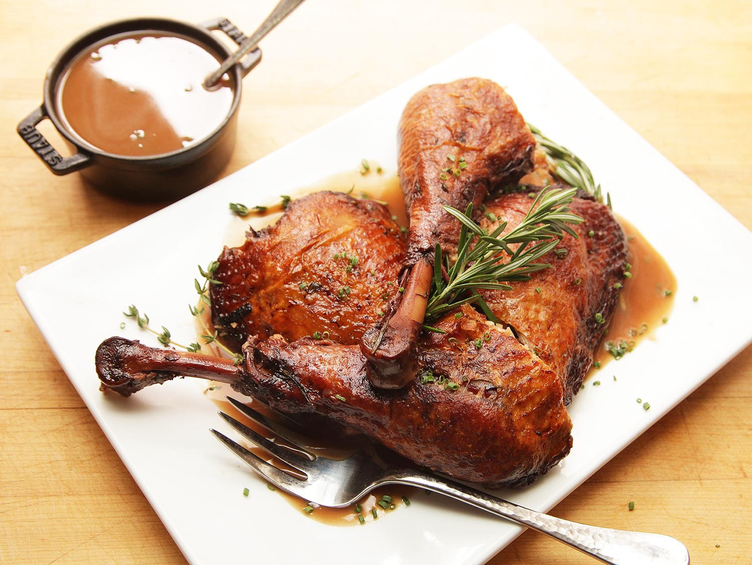 Recipe For Thanksgiving Turkey
 The Food Lab Red Wine Braised Turkey Legs