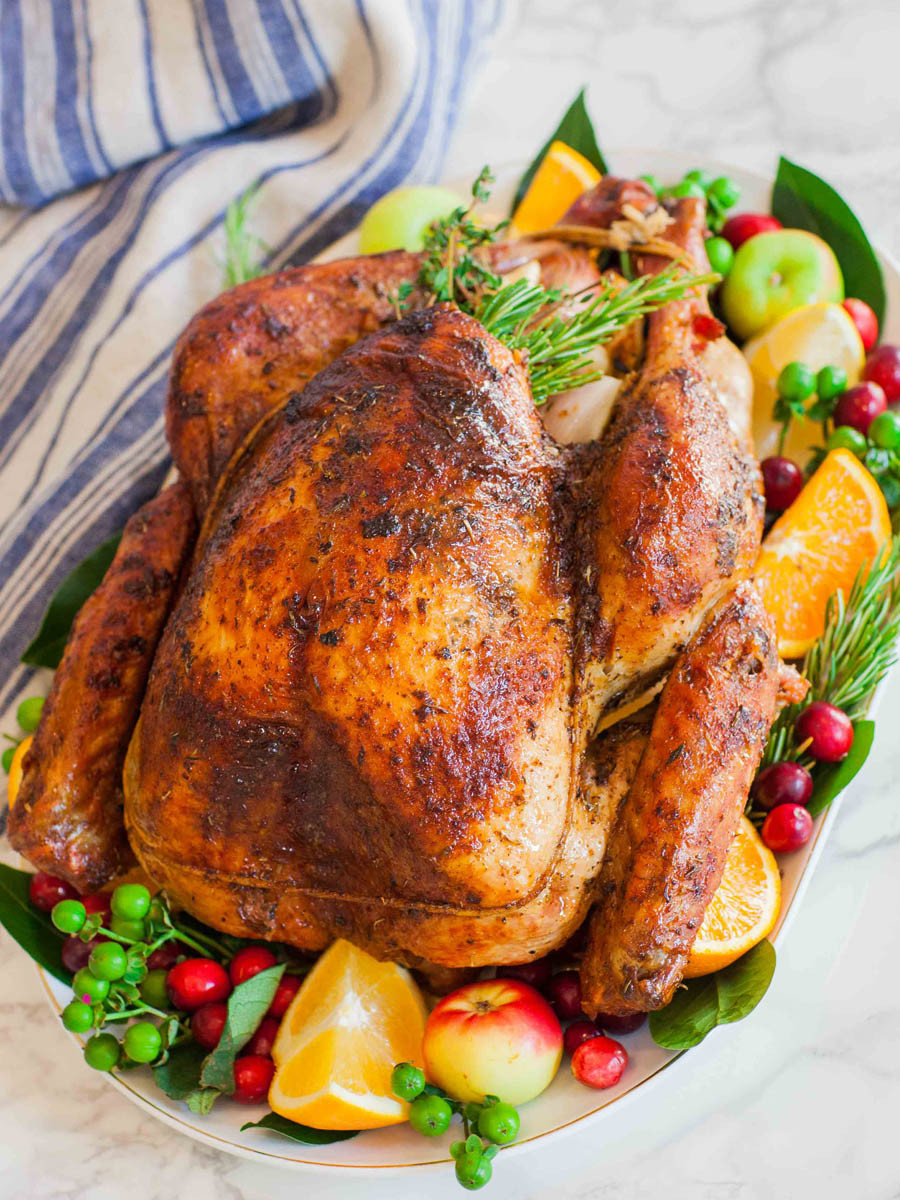 Recipe For Thanksgiving Turkey
 Garlic Butter Thanksgiving Turkey With Gravy Tatyanas