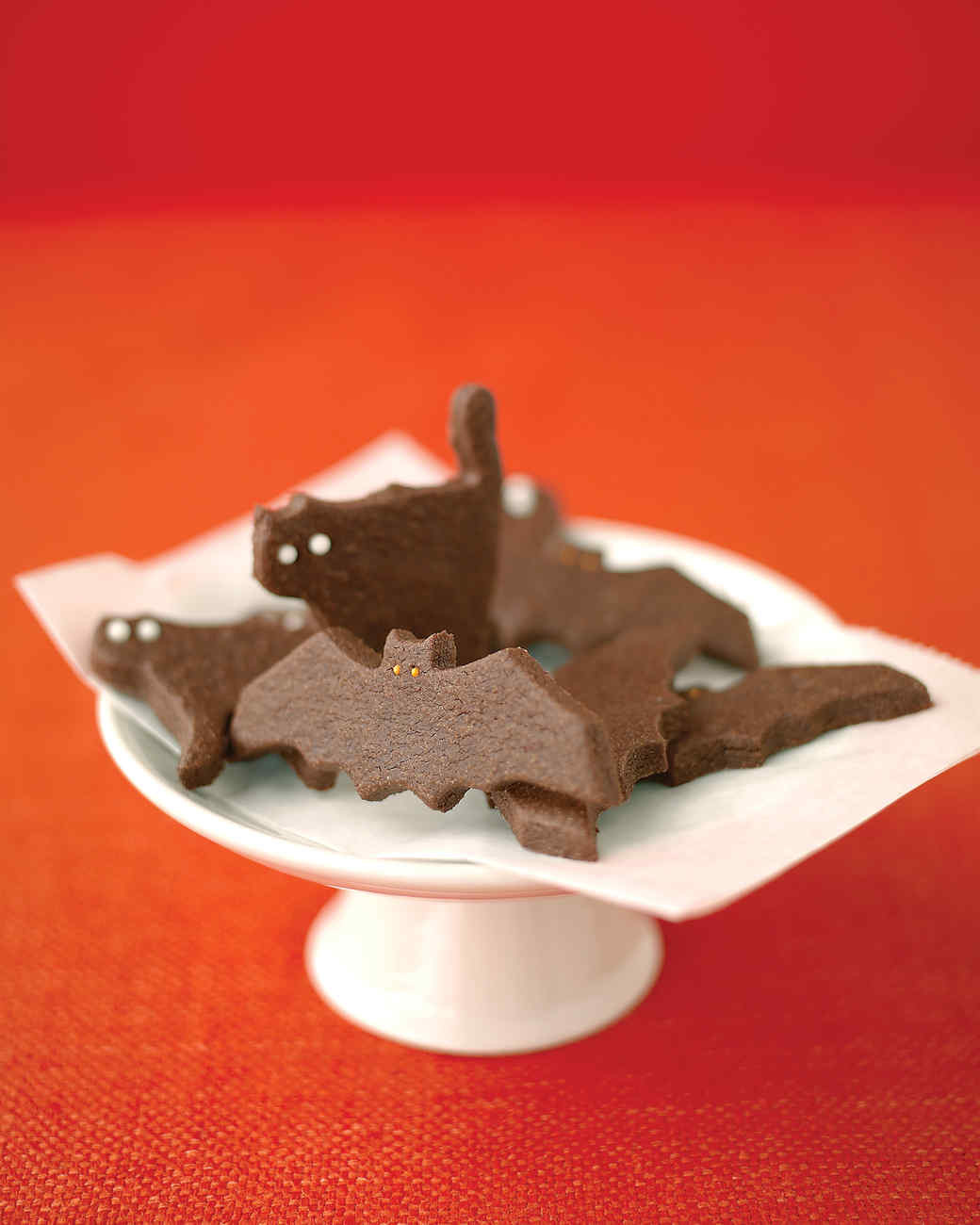 Recipes For Halloween Cookies
 Ghostly Bat and Cat Cookies Recipe