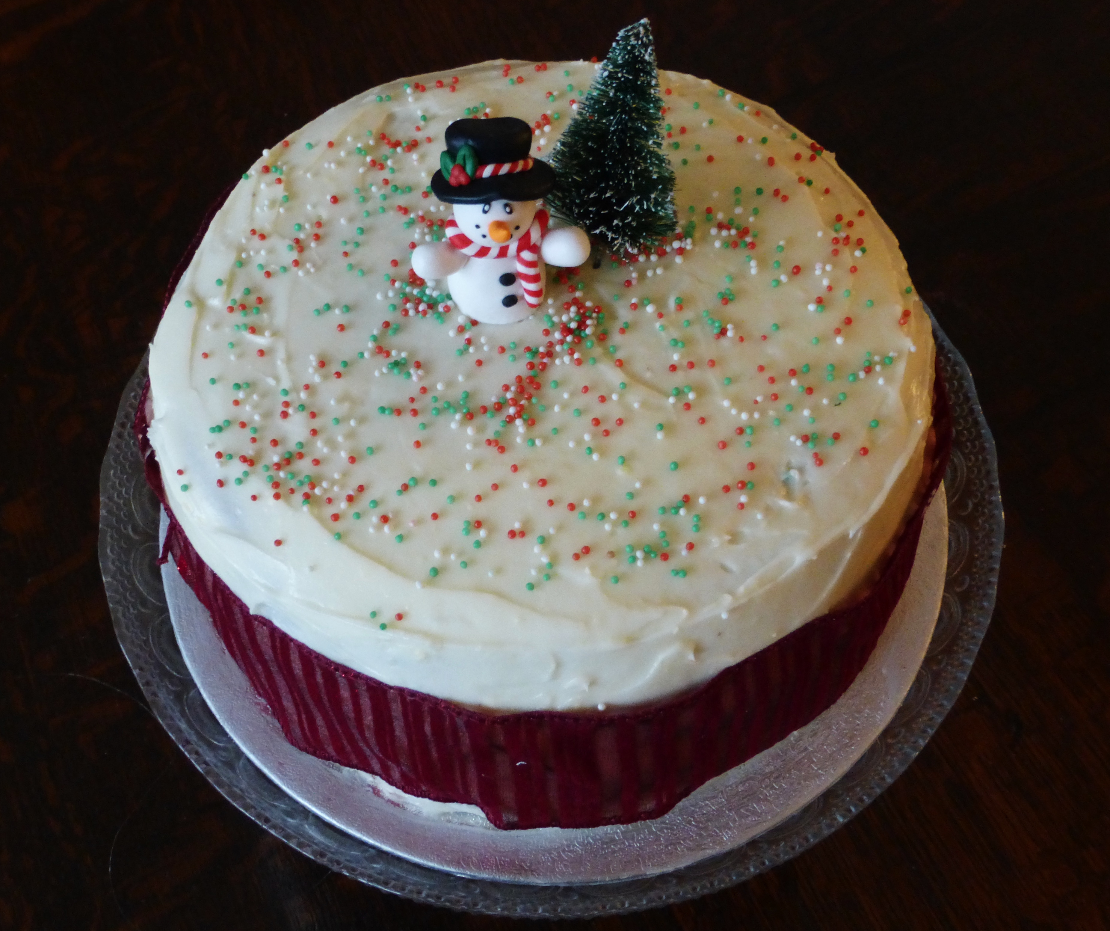 Red Velvet Christmas Cake
 Red Velvet Christmas Cake – Jessie Cakes Diary