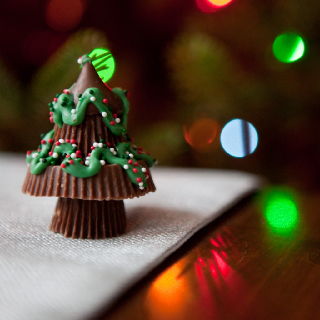 Reeses Christmas Tree Candy
 Peanut Butter Christmas Trees I found this on tw