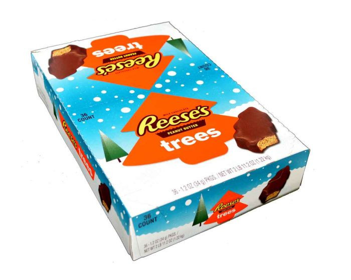 Reeses Christmas Tree Candy
 Reese s Peanut Butter Christmas Trees 36 Box Candy