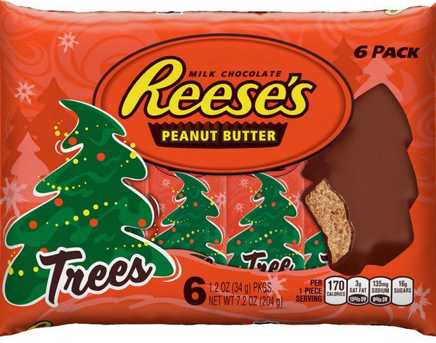 Reeses Christmas Tree Candy
 Reese s Peanut Butter Cup trees are too blob like for some