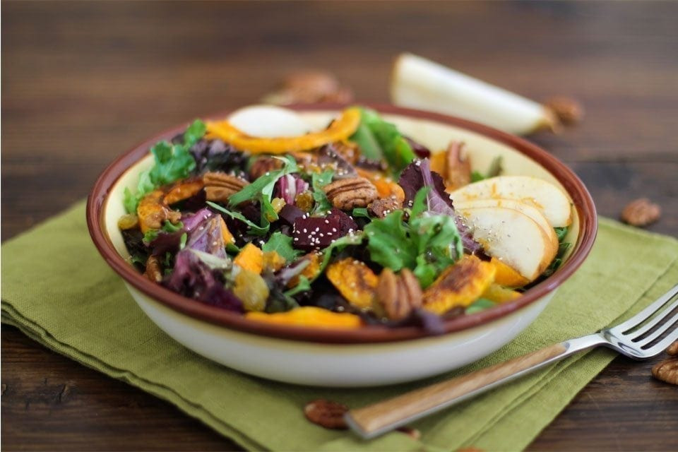 Roasted Fall Vegetables Recipe
 Roasted Fall Ve able Salad with Maple Orange Cinnamon