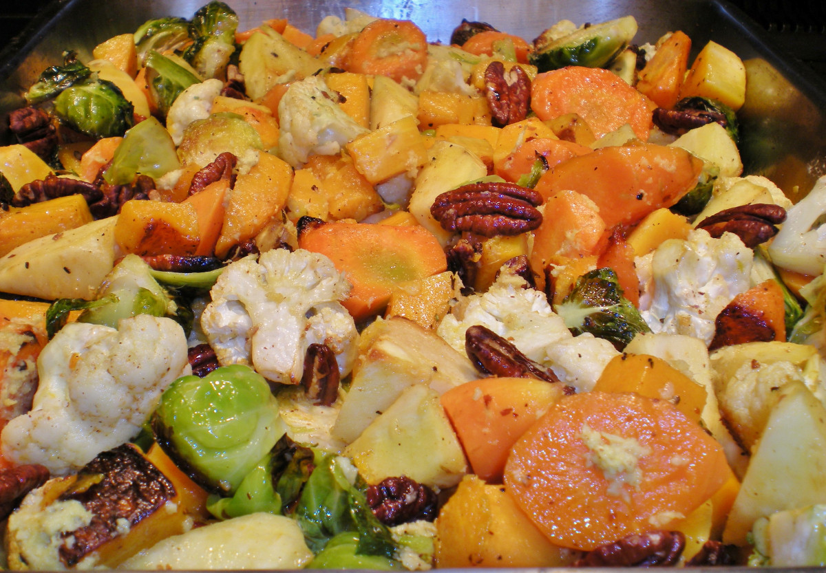 Roasted Vegetables For Thanksgiving
 Thanksgiving 2013 Green Beans and Roasted Ve ables