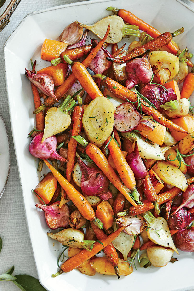 Roasted Vegetables Thanksgiving Recipe
 Our Favorite Thanksgiving Ve able Side Dishes Southern