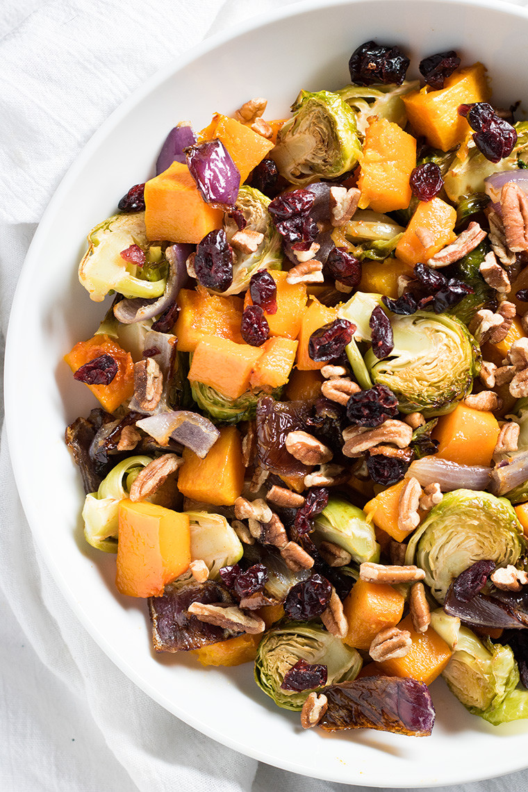 Roasted Vegetables Thanksgiving Recipe
 Cranberry Pecan Roasted Ve ables