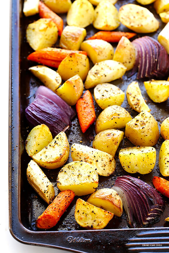 Roasted Vegetables Thanksgiving Recipe
 Roasted Root Ve ables