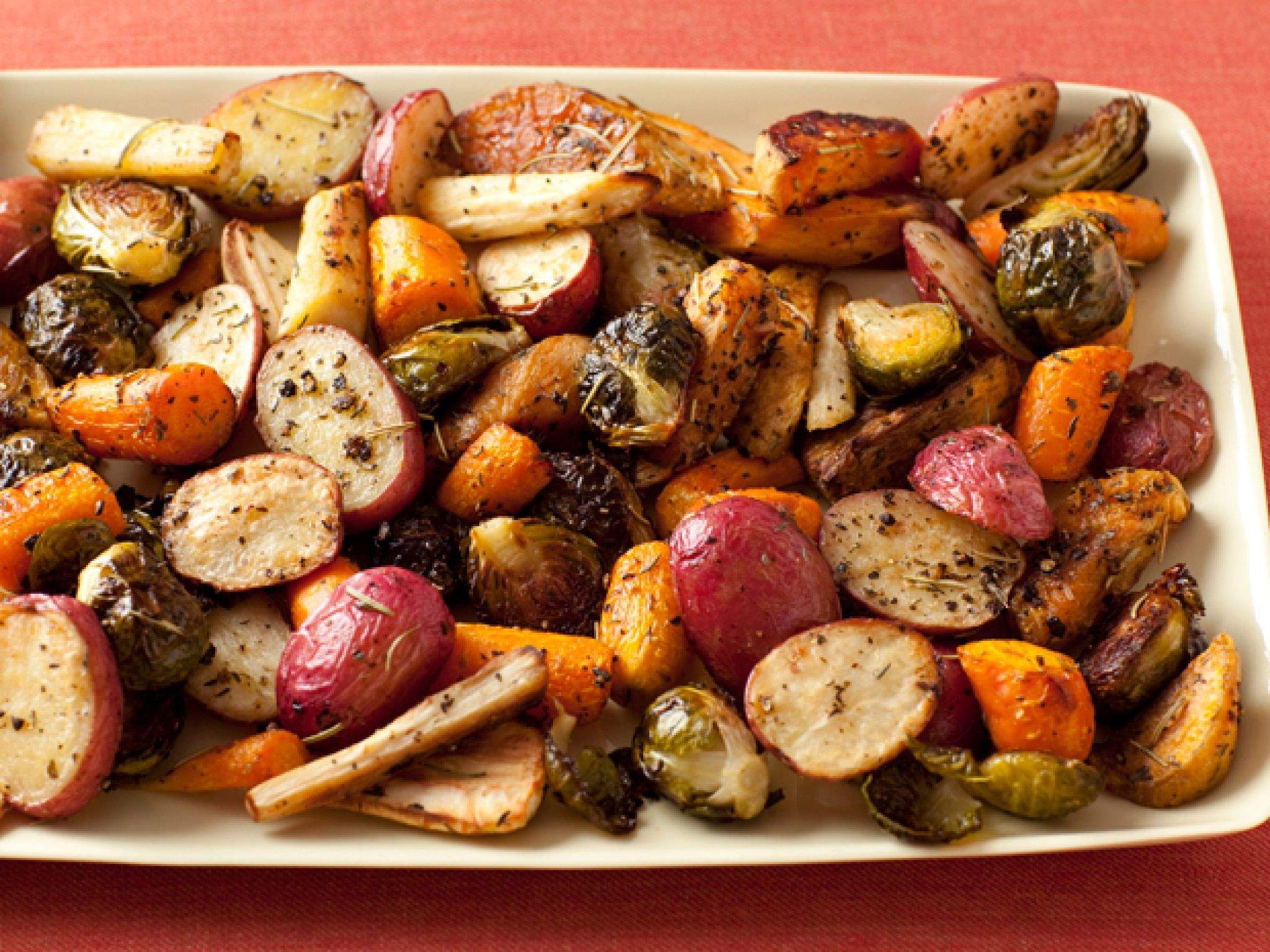 Roasted Vegetables Thanksgiving Recipe
 100 Classic Thanksgiving Side Dish Recipes Food Network