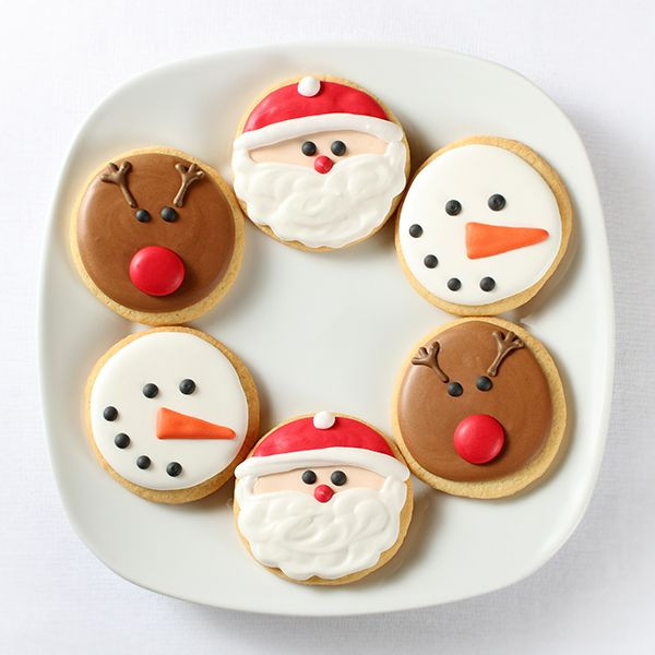 Round Christmas Cookies
 Round Christmas Cookie Decorating Ideas