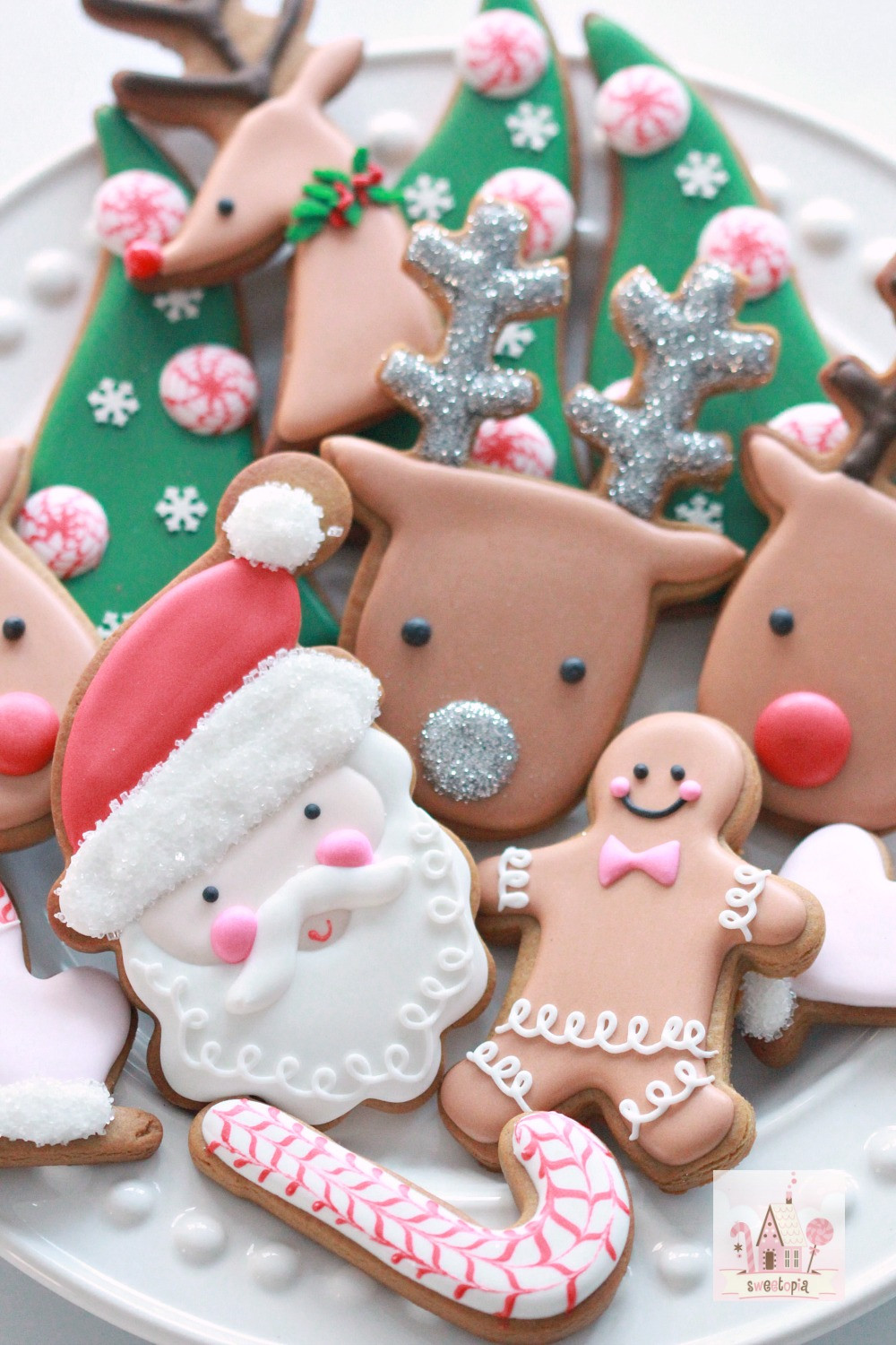 Royal Icing Christmas Cookies
 Video How to Decorate Christmas Cookies Simple Designs