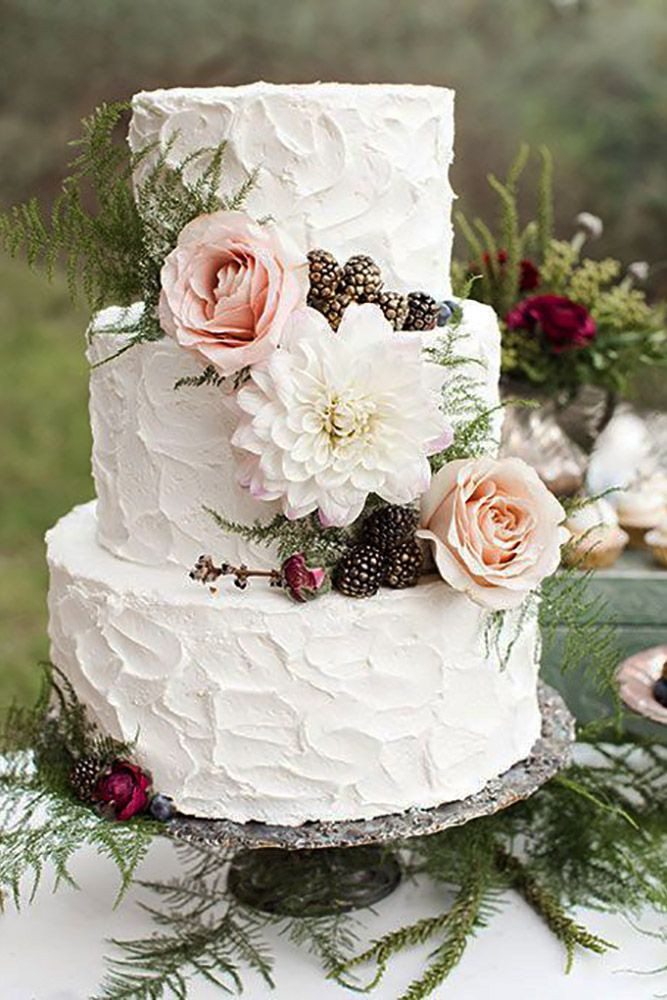 Rustic Fall Wedding Cakes
 Best 25 Textured wedding cakes ideas on Pinterest