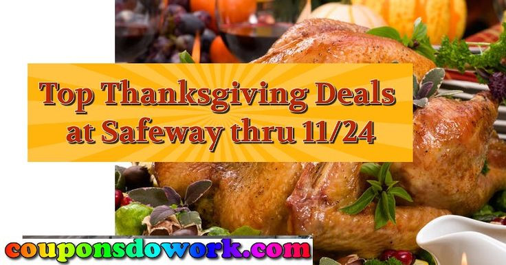 The top 30 Ideas About Safeway Thanksgiving Dinner - Most ...