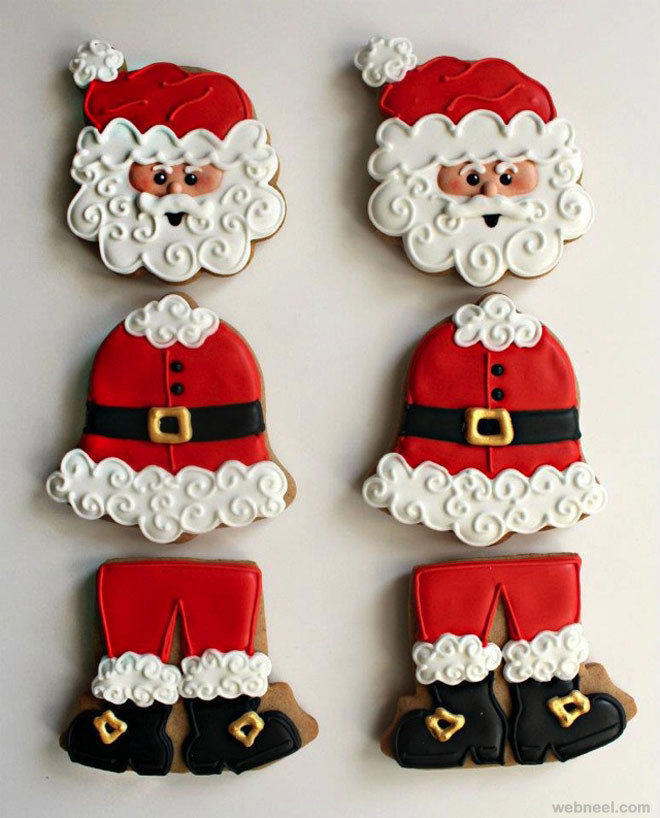 Santa Christmas Cookies
 10 Best Christmas Cookie Designs and Decoration Ideas for you