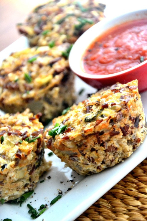 Savory Christmas Appetizers
 Healthy Holiday Recipes Savory Rice Bites