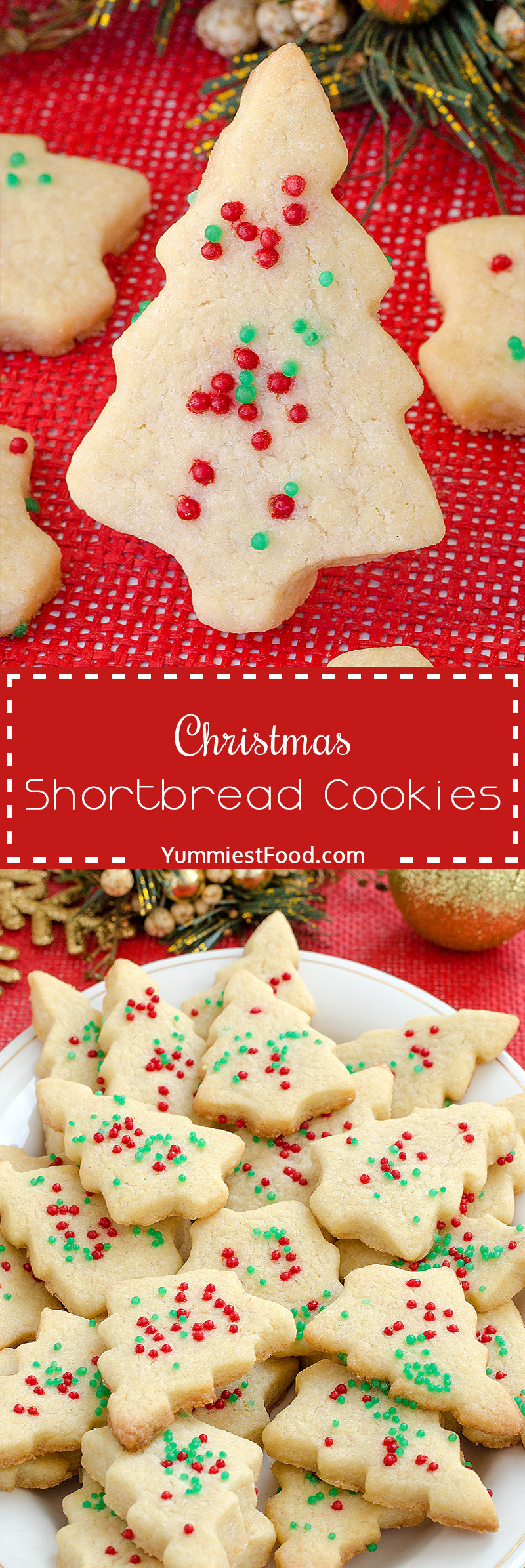 Shortbread Christmas Cookies Recipes
 Christmas Shortbread Cookies Recipe from Yummiest Food