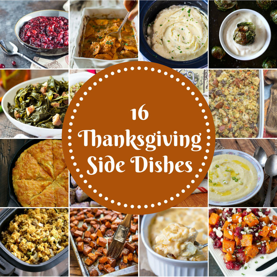 Side Dishes For Thanksgiving
 16 Thanksgiving Side Dish Recipes