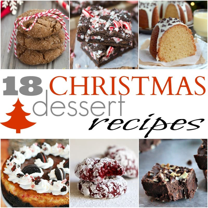 Simple Christmas Desserts Recipes
 18 Easy Christmas Dessert Recipes
