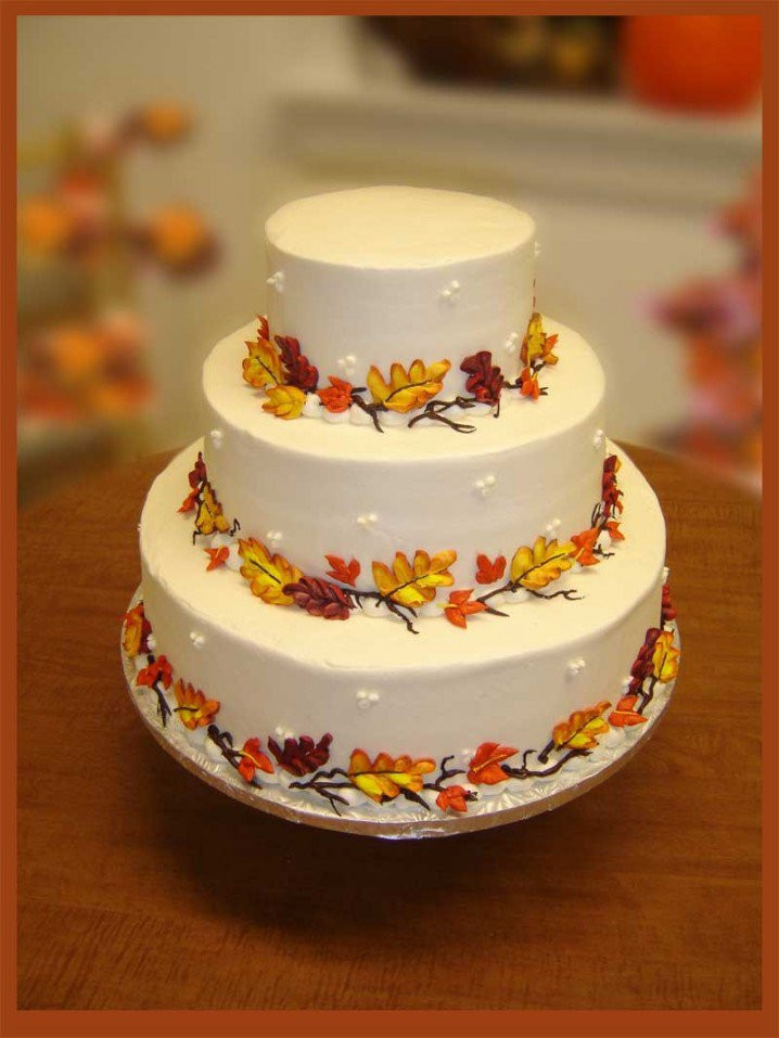 Simple Fall Wedding Cakes
 15 Fall Wedding Cake Ideas You May Love Pretty Designs