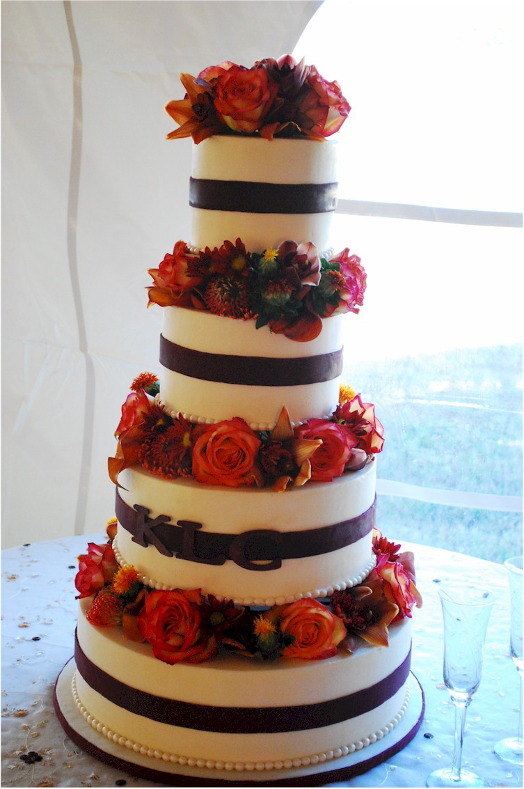 Simple Fall Wedding Cakes
 Cup a Dee Cakes Blog November 2010