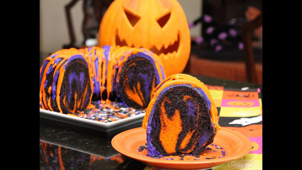 Simple Halloween Cakes
 Famous Halloween Rainbow Party Cake Recipes and Ideas