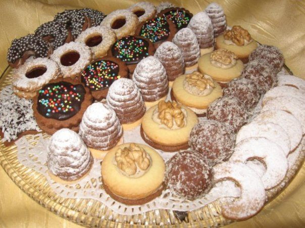Slovak Christmas Cookies
 Assortment of Czech christmas cookies