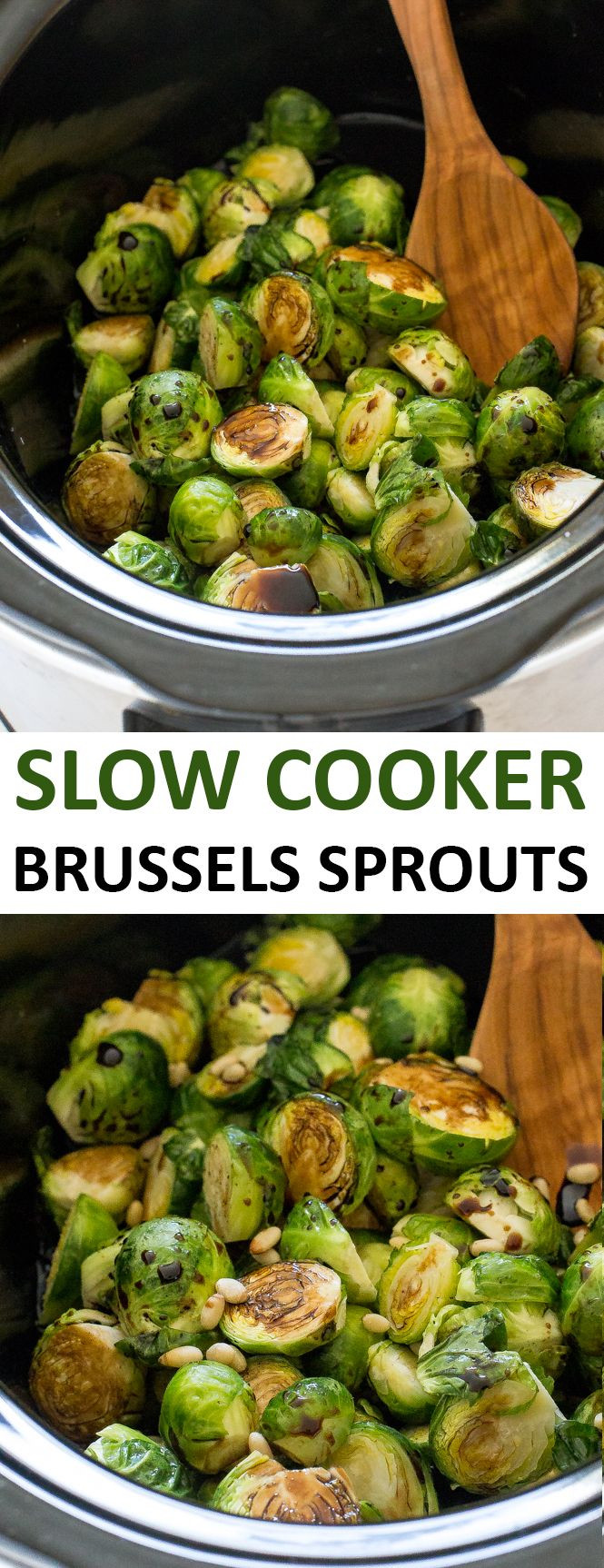 Slow Cooker Thanksgiving Side Dishes
 Slow Cooker Balsamic Brussels Sprouts Recipe