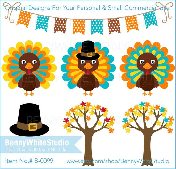 Small Thanksgiving Turkey
 Thanksgiving Turkey & Maple Tree Clip Art Fall Harvest