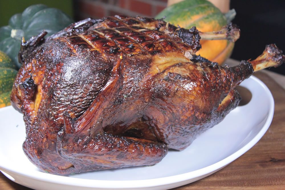 Smoked Thanksgiving Turkey
 Smoked Turkey with Bacon Butter Smoking Meat Newsletter