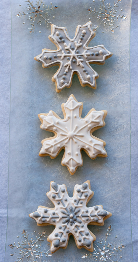 Snowflake Christmas Cookies
 Snowflake Sugar Cookies for BloggersforSandyHook