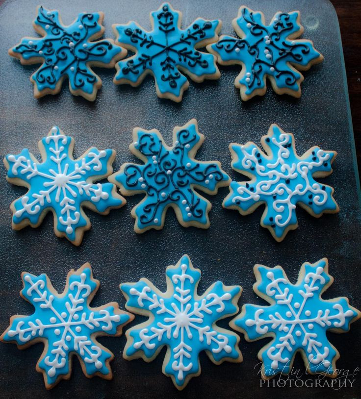 Snowflake Christmas Cookies
 Christmas snowflake cookies CHRISTMAS COOKIES