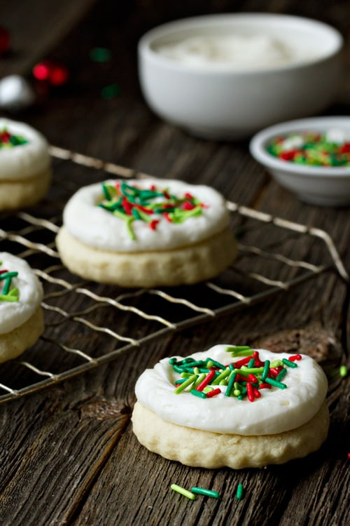 Sour Cream Christmas Cookies
 Sour Cream Cut Out Cookies