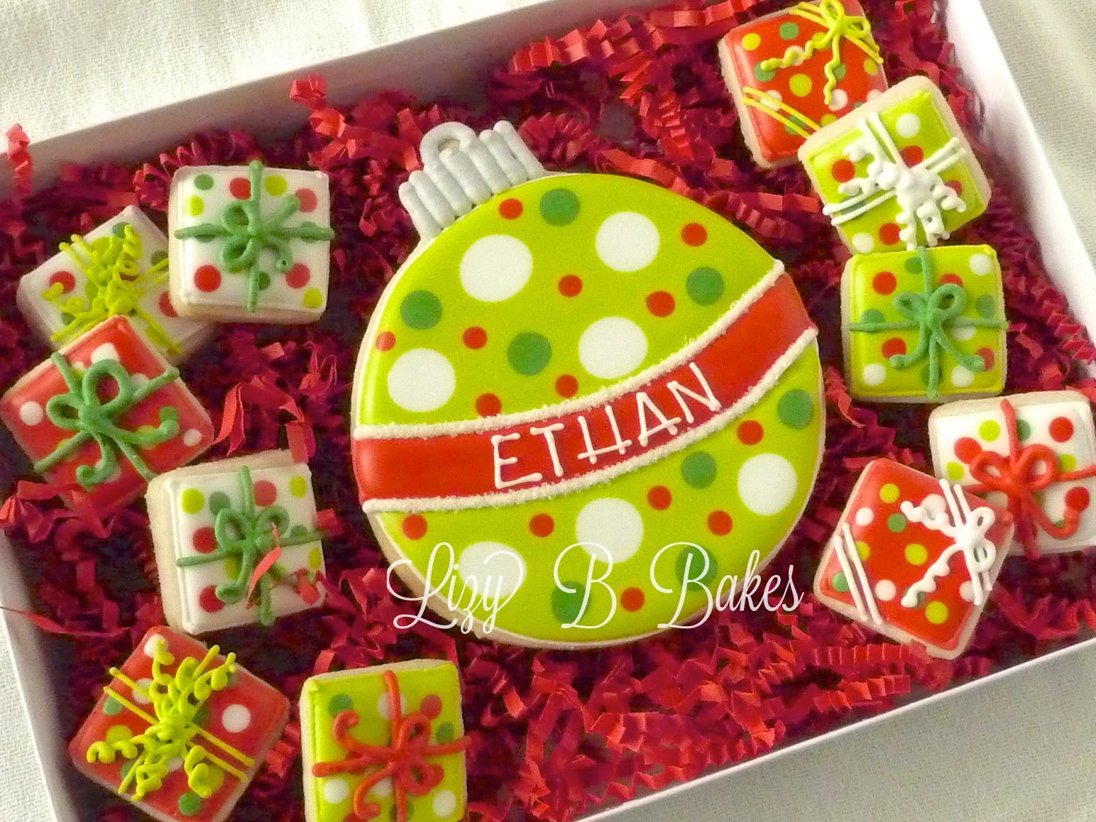 Special Christmas Cookies
 Lizy B My Favorite Personalized Christmas Cookies