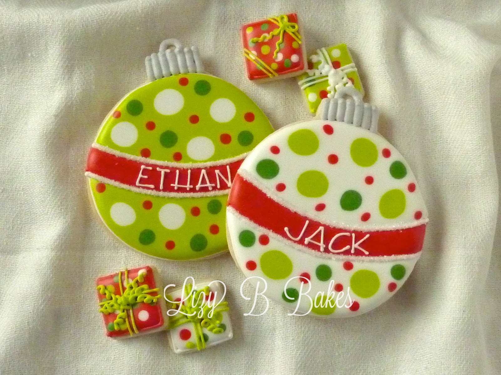 Special Christmas Cookies
 Lizy B My Favorite Personalized Christmas Cookies