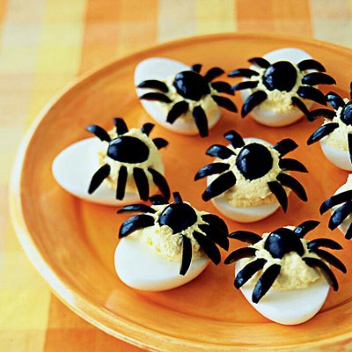Spooky Deviled Eggs Halloween
 Spooky deviled eggs Recipes