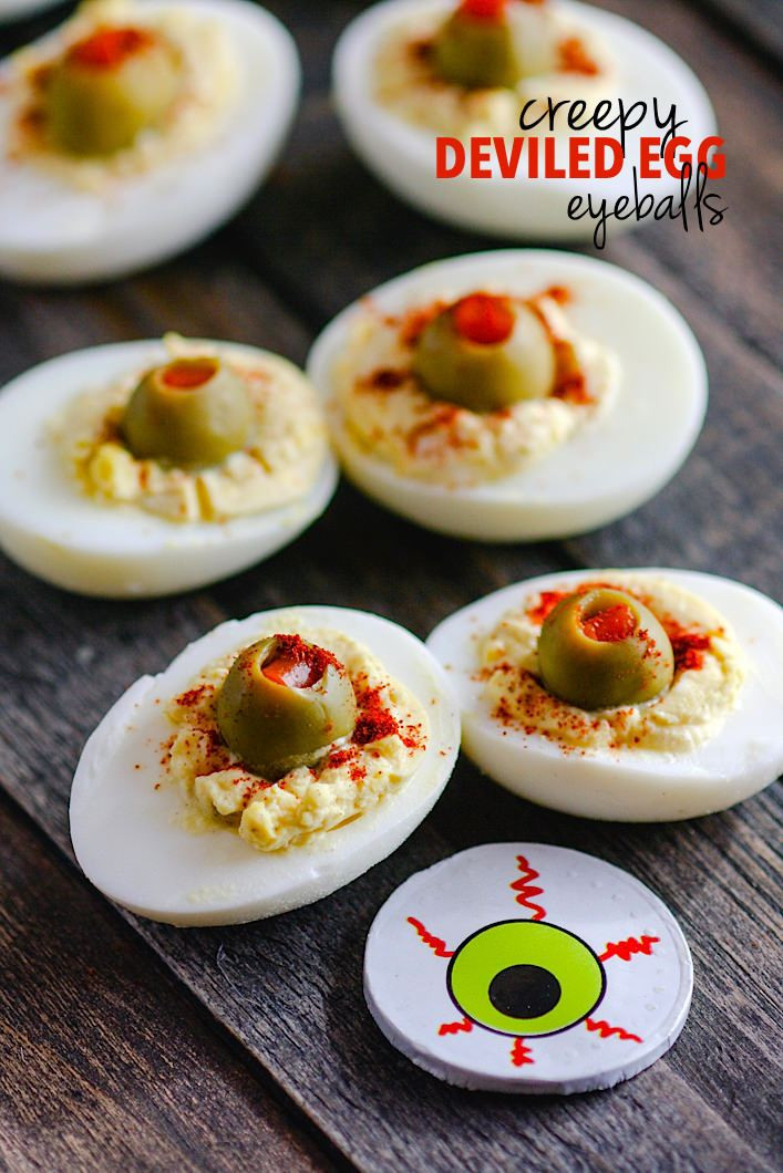 Spooky Deviled Eggs Halloween
 This tasty appetizer is monly known but my version is