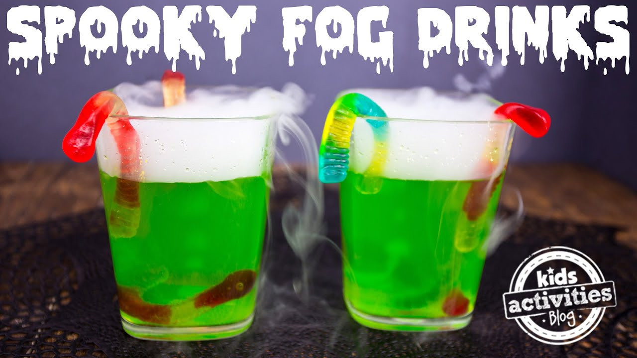 Spooky Halloween Drinks
 Spooky Fog Drinks for a Halloween Party