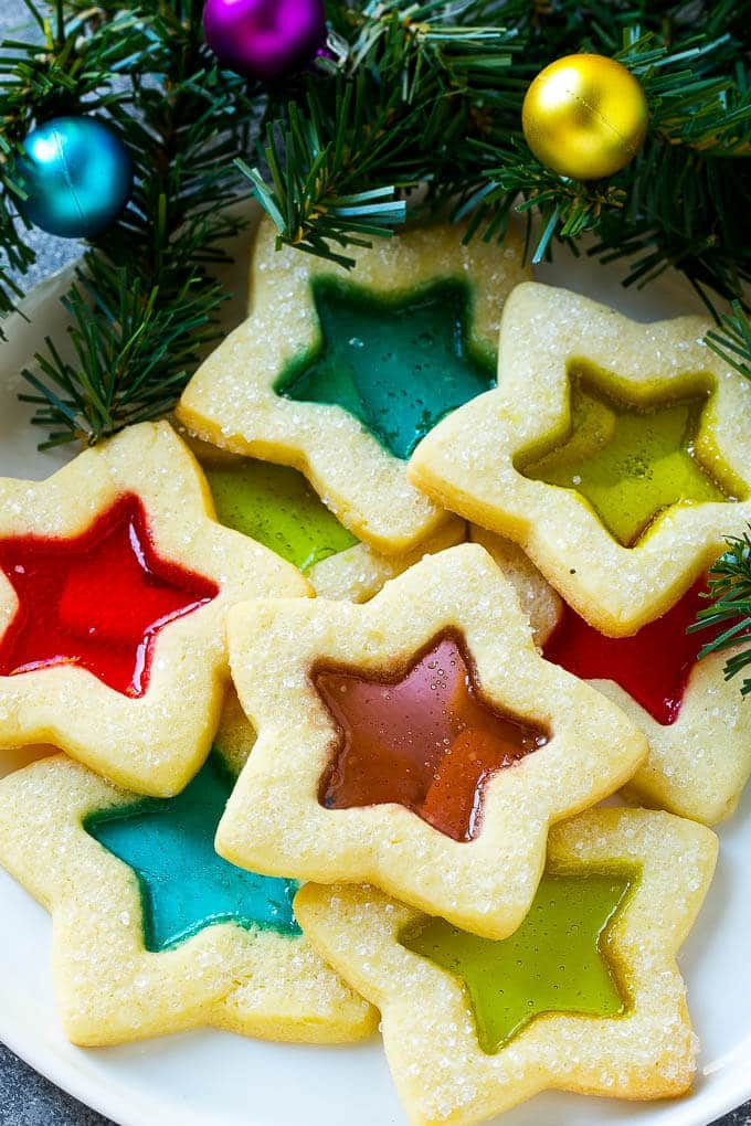 Stained Glass Christmas Cookies
 Stained Glass Cookies Dinner at the Zoo