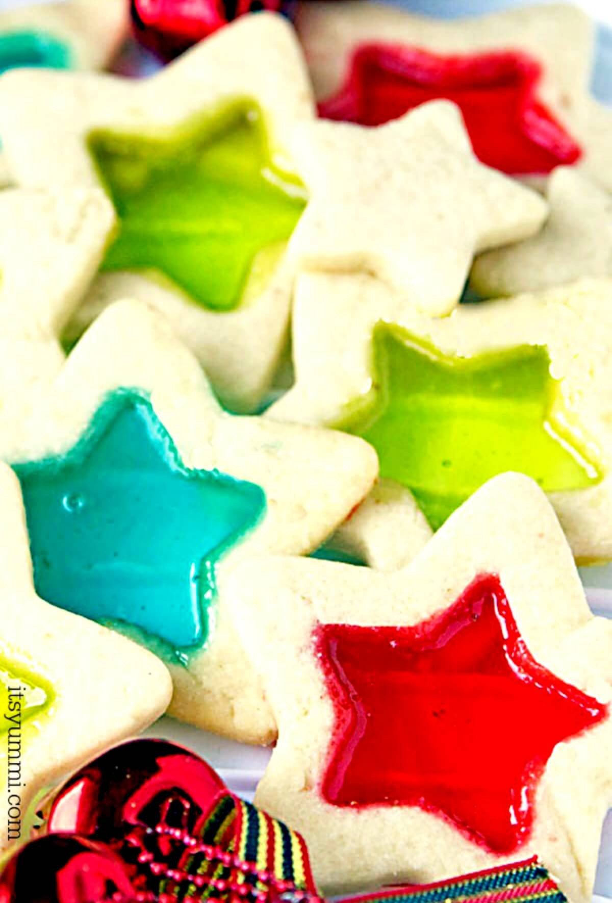 Stained Glass Christmas Cookies
 Stained Glass Christmas Cookies